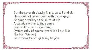 Brian Eno - Seven Deadly Finns Lyrics