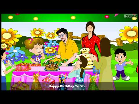 Nursery Rhymes | Birthday Song | Sujatha | English Children Song
