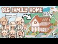 Big Family Home Beige Full Design 🧺 Toca Boca House Ideas 🧸✨[House Design] | TocaLifeWorld
