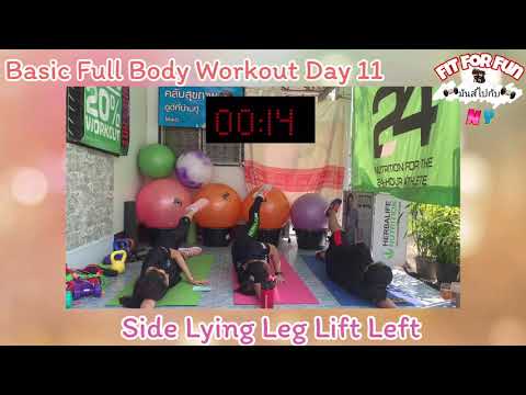 Basic Full Body Workout Day 11 | Fit For Fun มันส์ไปกับ NP