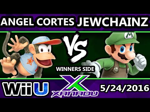 S@X 151 - Angel Cortes (Diddy, Bayonetta) Vs. JewChainz (Mario) SSB4 - Smash Wii U - Smash 4