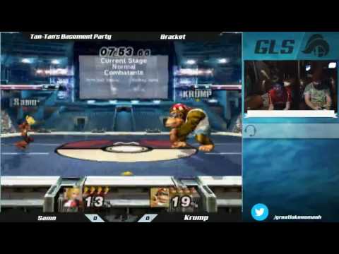 Tanner's Basement Party PM Bracket - Samn (Zero Suit Samus) vs. Krump (Donkey Kong)