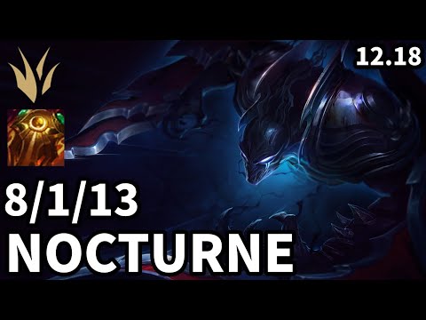 Nocturne Jungle vs Ekko - Ranked Grandmaster - Patch KR 12.18
