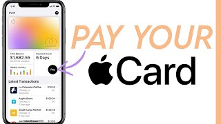 How To Pay Your Apple Credit Card Balance