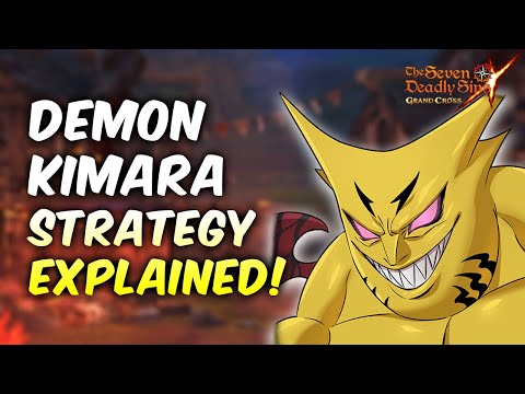 DEMON KIMARA STRATEGY EXPLAINED! Easy & Consistent - Seven Deadly Sins Grand Cross Global