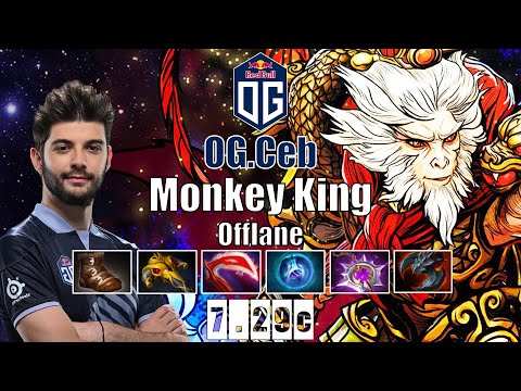 Monkey King Offlane | OG.Ceb | MK IS AN OFFLANE HERO NOW?! | 7.29c Gameplay Highlights