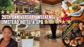 💍CELEBRATING 20 YEARS AT UMSTEAD HOTEL AND SPA WEEKEND AND TOUR - PERRY'S STEAK HOUSE - CARY, NC