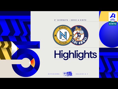Napoli Futsal-Feldi Eboli 4-3 | Goals and highlights | Matchday 8 | Serie A KINTO 2025/2026