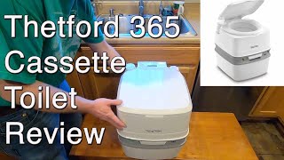 Thetford 365 Cassette Toilet Unboxing and Review - Great For Camping