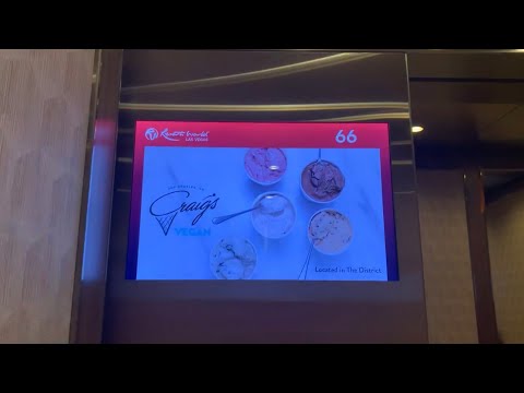 Beautiful BRAND NEW Otis Series 4 traction high rise elevators @ Hilton Resorts World Las Vegas, NV