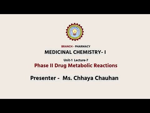 Phase II Drug Metabolism Reactions
