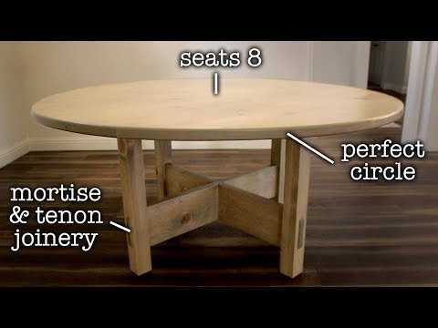 Round dining table to step-up