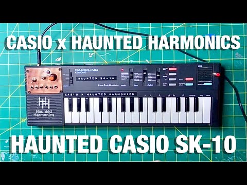 Haunted Casio SK-10 Demo - Circuit Bent Sampling Keyboard by Haunted Harmonics