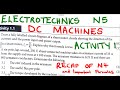 Electrotechnics N5 DC Machines Exercise 1 Mathszoneafricanmotives