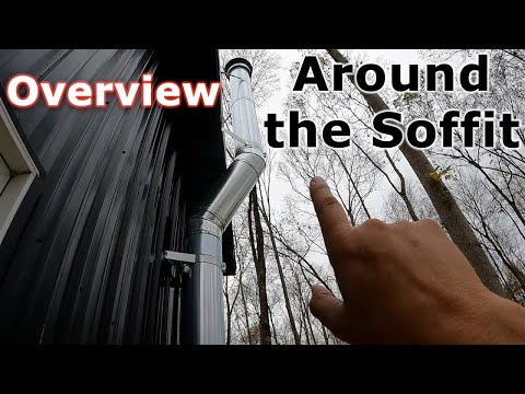 Sealing DuraPlus Chimney SMOKE Through the wall & Parts Overview!