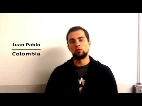 Juan Pablo from Colombia in Spanish