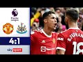 CR7 Ist Zurück Und Wie Manchester United Newcastle 4 1 Highlights Premier League 2021 22