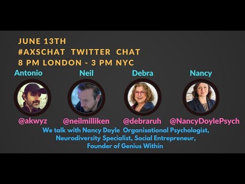 AXSchat with Nancy Doyle Founder of Genius Within