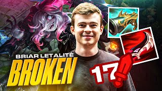 VOILA POURQUOI RIOT NERF BRIAR LETALITÉ