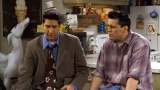 FRIENDS - Ross and Joey Tries to Convince Frank.jr