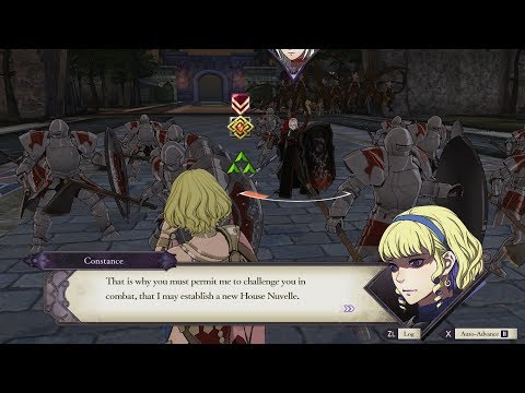 Fire Emblem: Three Houses - Constance Vs Edelgard At Garreg Mach Unique Dialogue