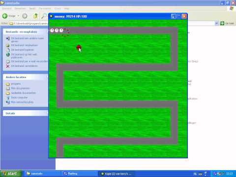 game maker 8 problem with tower defense game