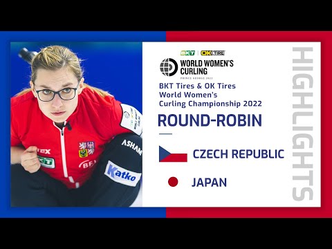 Czech Republic v Japan - Highlights - BKT Tires & OK Tire World Women's Curling Championship 2022