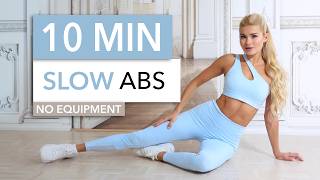 Download lagu 10 MIN SLOW ABS - no hectic, no sweat, kind of elegant, intense burn - Sixpack Workout mp3