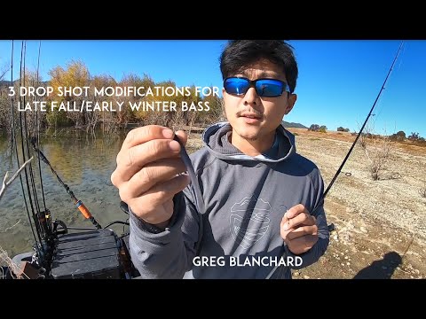 3 Drop Shot Modifications for Late Fall/Early Winter Bass - Greg Blanchard - Native Watercraft