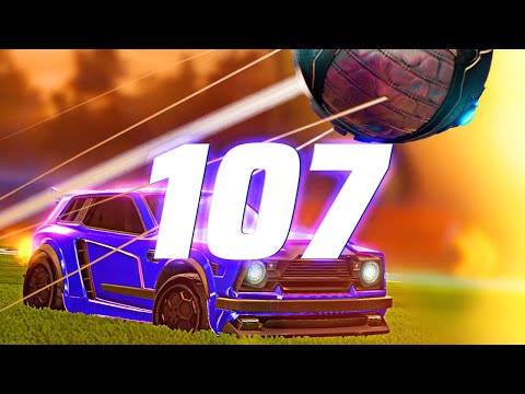 ROCKET LEAGUE INSANITY 107 ! (BEST ROCKET LEAGUE CLIPS, SSL COMP CLIPS!)