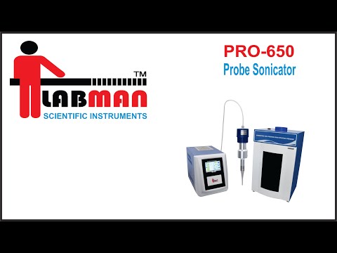 Labman PRO650 - Probe Sonicator - Touch Screen