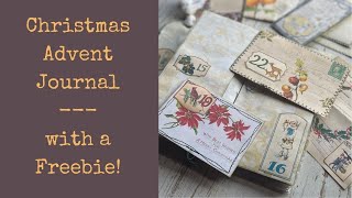 Christmas Advent Journal to Document your December