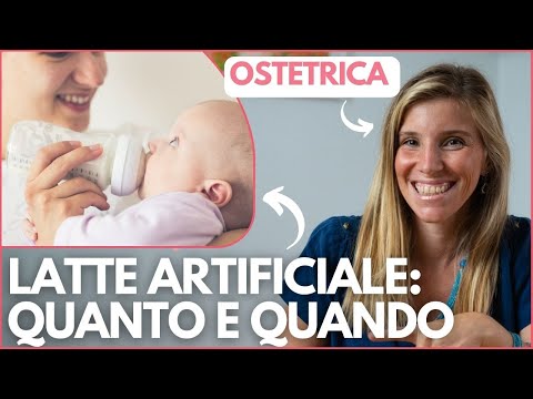 COME e QUANTO LATTE ARTIFICIALE DARE al NEONATO + ALLATTAMENTO ARTIFICIALE a RICHIESTA (Ostetrica)