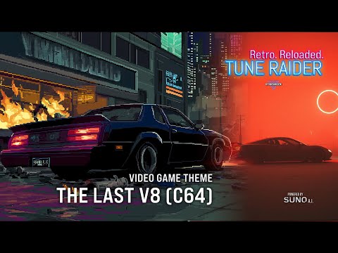 🎮 The last V8 - Rob Hubbard - 80s Synth Remix | Tune Raider
