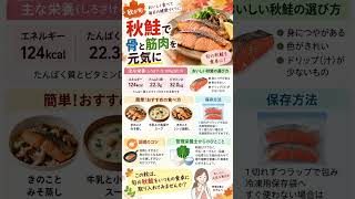 秋鮭の栄養と簡単な食べ方｜骨と筋肉を意識した秋の食卓
