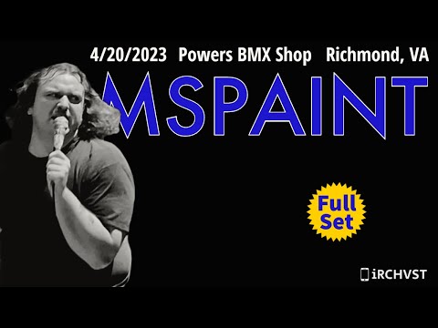 2023-04.20 MSPAINT @ Powers BMX Shop (Richmond, VA) | [FULL SET]