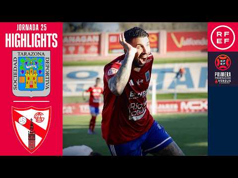 Resumen #PrimeraFederación | SD Tarazona 2-0 Sevilla Atlético | Jornada 25 | Temporada 2025/26