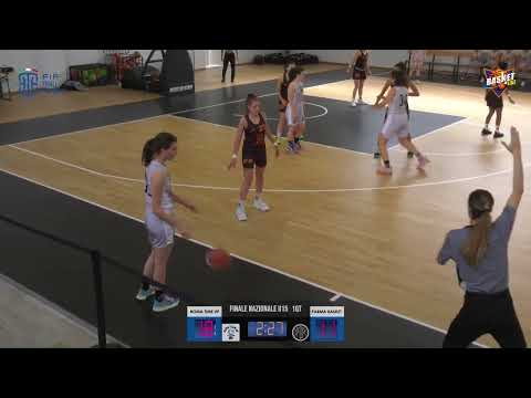 ROMA TEAM UP vs PARMA BASKET PROJECT (Finale Nazionale UNDER 15 F)