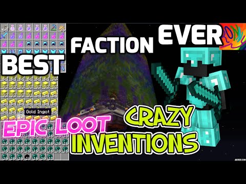 RonnygoBOOM - MINECRAFT- FACTIONS TOUR OF BEST BASE INVENTIONS! And A RICH FACTION Part 1