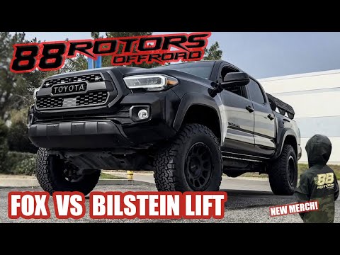 TOYOTA TACOMA FOX PERFORMANCE ELITE SERIES VS BILSTEIN 5100 LIFT