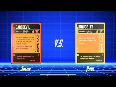Daredevil vs Bruce (Jason vs Paul) | Unmatched