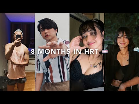 8 months in HRT | Male to Female Transition Journey | Transgender 🏳️‍⚧️
