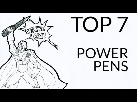 Top 7 Power Pens of GouletPens.com