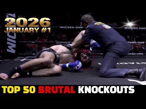 Top 50 Best Knockouts January 2026 | MMA & Muay Thai•Kickboxing #1