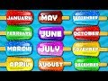 Months Of The Year Songs For Kids And children Preschool Videos For Baby