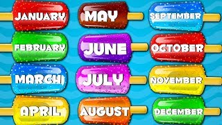 Months Of The Year Songs For Kids And children Preschool Videos For Baby
