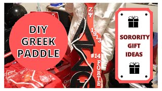 DIY CUSTOM MADE DELTA SIGMA THETA PADDLE | STEP BY STEP | SINCERELY DRE