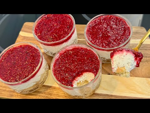 Dolci Freschi in Bicchiere Pronti in 5 Minuti ❤️