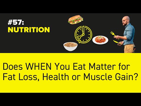 #57: NUTRITION - Does WHEN You Eat Matter for Fat Loss, Health or Muscle Gain?