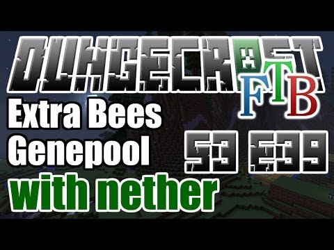 DungeCraft - Tekkit & FTB - Extra Bees Genepool & DNA - S3 E39